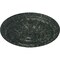 Ekena Millwork Stockport Ceiling Medallion (Fits Canopies up to 6 1/4"), 28"OD x 2 3/4"P, Painted Turtle Crackle CM28STPTC - alternate 4